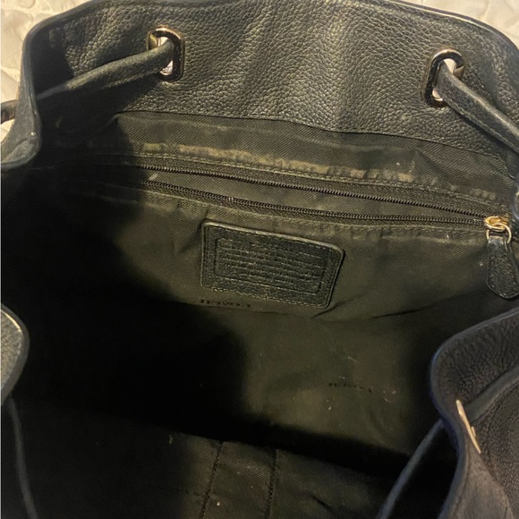 Coach leather backpack - Picture 4 of 5